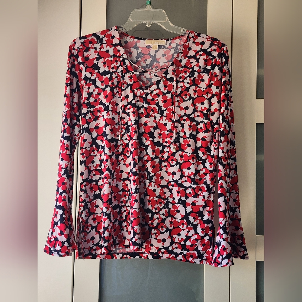 Michael Kors Floral Blouse
